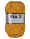 100g Lammy Yarns hrubá priadza 100% mercerizovaná bavlna Rio 5 846 horčica