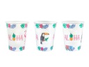 Aloha Hawaii narodeninové poháre 250ml 6 ks