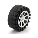 Plastové koleso pre robota RC vozidla 41x18