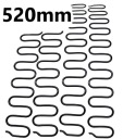 Vlnová pružina ZIG-ZAG A 520mm 1 ks pohovka