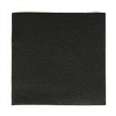 Papstar obrúsky 20-20 cm 2-vrstvové, 1/4 preložené, 125ks, čierne