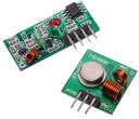 RF 433MHz Arduino rádiový modul - Arduino vysielač a prijímač