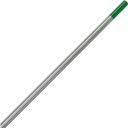 Zelené volfrámové elektródy 1,6 mm TIG ALUMINIUM