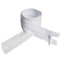 Zips ŠPIRÁLA VNÚTORNÁ 40cm BIELA ​​PÁSKA