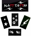 Šablóny na tetovanie HENNA GLITTER TATTOO - skvelý výber