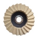 Lamelový leštiaci filc, lamelový, leštiaci kotúč 125mm