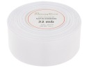 Ozdobná saténová stuha, svadobné hostie, 38mm, 32mb, biela