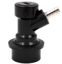 Čierny 6mm Ball Lock Keg Corny konektor Cornelius