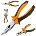 PROFI RICHMANN C7068 OHNUTÉ POLOKRUTÉ KLIEŠTE 160 mm