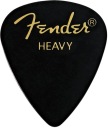 Fender Black 351 Pick Ťažké gitarové trsátko