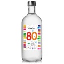 narodeninové etikety k 80. narodeninám ALCOHOL vodka
