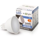 LED žiarovka MR16 12V 2W = 20W 160lm Studená