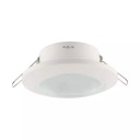 V-TAC GU10 Zapustené okrúhle tesné očko so sklom IP44 Biela VT-981 3 La