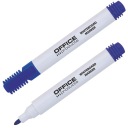 Popisovač na biele tabule stierateľný za sucha, modrý, 1-3 mm