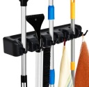 NÁstenný VEŠIAK AUTOMATICKÉ DRŽIAKY NÁRADIA MOPS METLY XXL