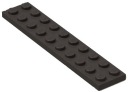 LEGO PLATE 2X10 ČIERNA ČÍSLO 3832