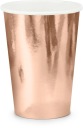Papierové poháre Rose Gold, 6 kusov, 220 ml
