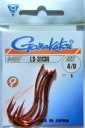 Háčiky Gamakatsu LS-3113R veľkosť 4/0 ČERVENÁ bal. 5 ks.
