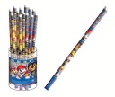 PAW PATROL grafitová HB ceruzka s gumou, 1 ks.
