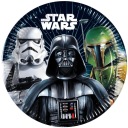 STAR WARS Galaxy Star Wars narodeninové papierové taniere 20cm 8ks.