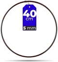 Ráfik Koleso Kovové ČIERNA 40 cm 5 mm HRUBÝ DRÔT