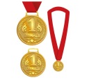 ZLATÁ MEDAILA ŠAMPIÓNA 1 METAL AWARD TROPHY