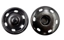 25mm ozdobné patentky, 4ks, ČIERNY PRSTEŇ 2788