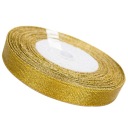 ZLATÁ STUŽKA GLITTER COMMUNION stuha 22 x 1,2 cm dekorácia C