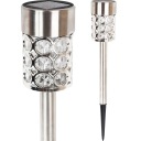 SOLÁRNA ZÁHRADNÁ LAMPA viacfarebný LED stĺp