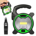 Výkonná LED COB lampa do dielne s držiakom halogénovej batérie