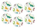 DINO NARODENINOVÉ PAPIEROVÉ TANIERE DINOSAUR 6x