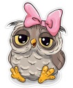 Nástenná dekorácia zo série zvieratiek Marko OWL