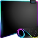 RGB LED USB HRANÁ PODLOŽKA PRE STOLÚ MYŠ SVIETENÁ 35x25cm