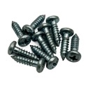 Skrutka do plechu valcová pozinkovaná 3,9 x 13 mm 70 ks