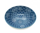 KERAMICKÁ MISKA 15,8CM MODRÉ KVETY 157497