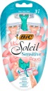 BIC MISS SOLEIL AQUA SHAVING RAZER SET holiaci strojček PRE ŽENY x3