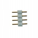 Konektor pre RGB LED pásik 4-pin samec, hrebeň, 1 ks