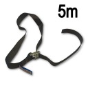 Transportný pás so svorkou, 25mm, 5m