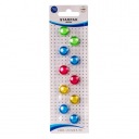 Transparentné magnety 15mm Mix Pack 10ks - Starpak