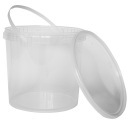 Plastové vedro s vekom, potravinárske, 5L