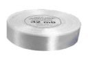 Saténová stuha 12mm 32m 8002 Biela
