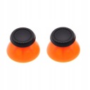 IRIS 2 gombíky 2 x hríbik pre analógovú podložku DualSense z PS5 oranžovo-čierna