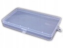 Organizérový kontajner s 1 priehradkou 14,9 x 8 x 2 cm