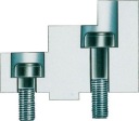 Upevňovacia skrutka, zásuvka, veľkosť 100mm M6x20 RÖHM