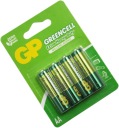BATÉRIA GP R6 GREENCELL 1,5V TYP AA 4 ks BLISTER