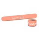 Scrunch informačný náramok - Coral