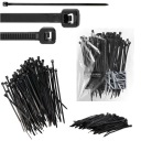 100x sťahovacie pásky Káblové pásky Zipsy 2,5 x 120 mm Silné UV sťahovacie pásky