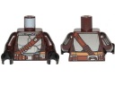 Lego New Torso Tmavohnedé Mandalorianske brnenie Beskar Din Djarin 973pb4119c01