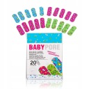 Batist BABYPORE Sada náplastí pre deti, 20 ks
