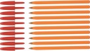 Pero Bic Orange 0,3 mm červené x 10